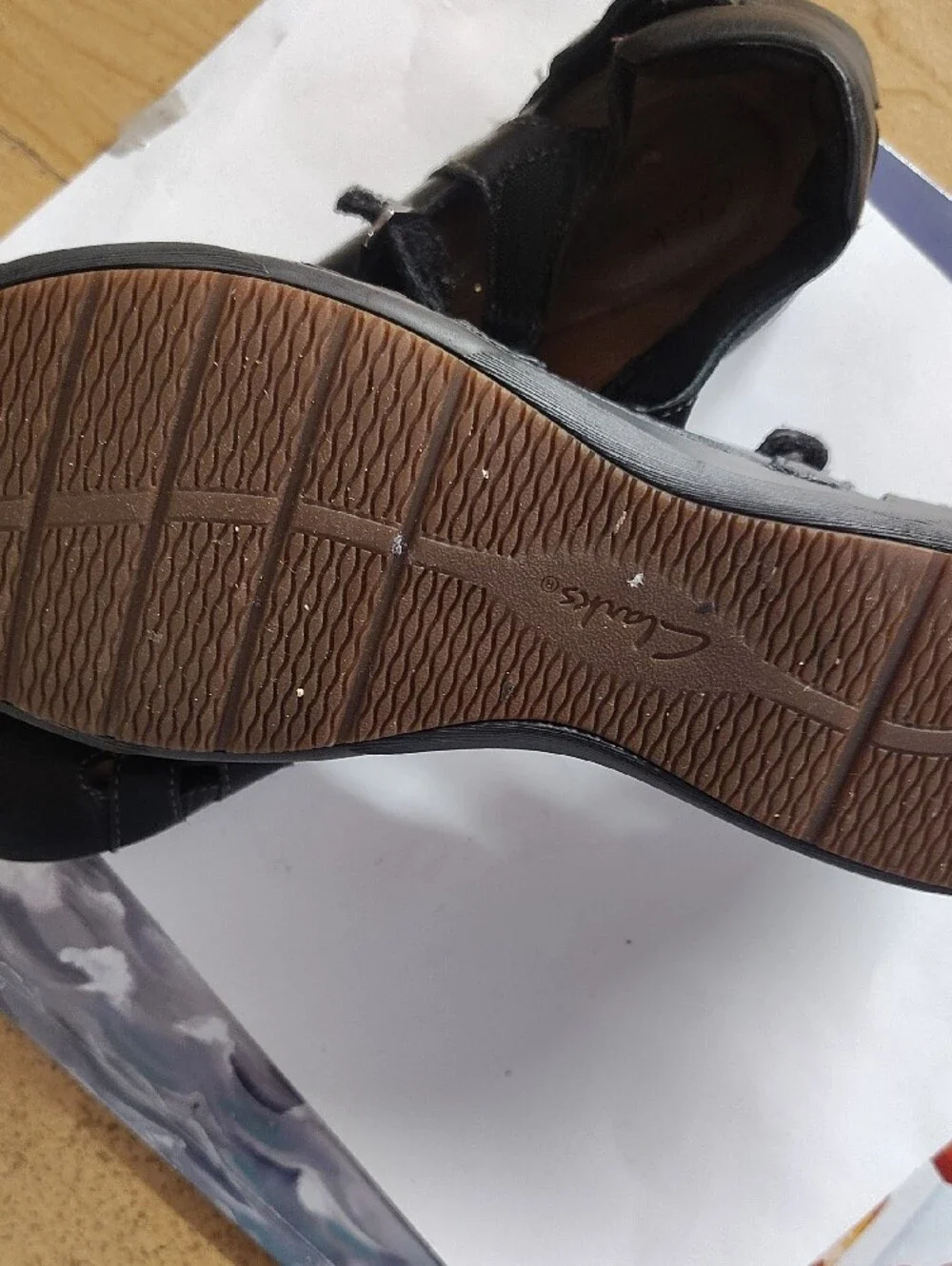 Clarks classic leather